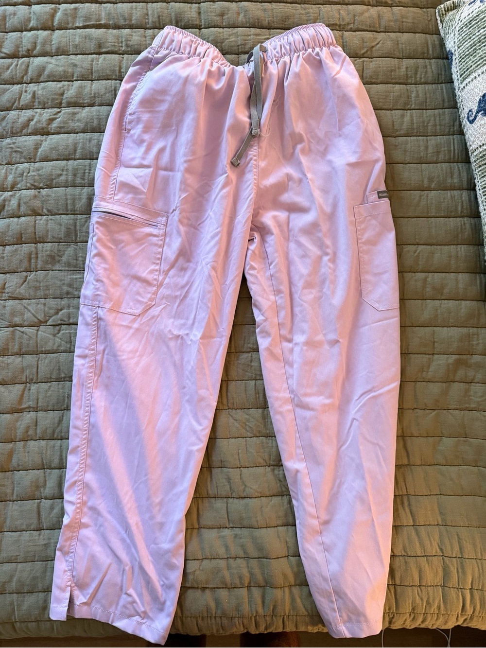 Lavender Women Scrub Pants Lot of Two - Straight Leg and Joggers